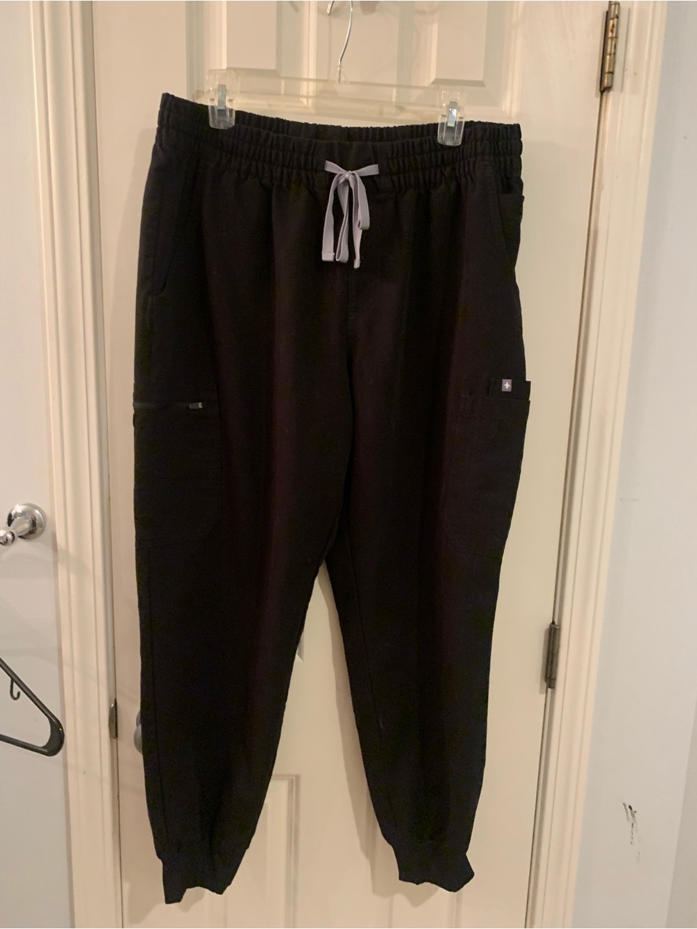 Figs Black Jogger Scrub Pants